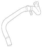 Top radiator hose for Dodge Journey JC