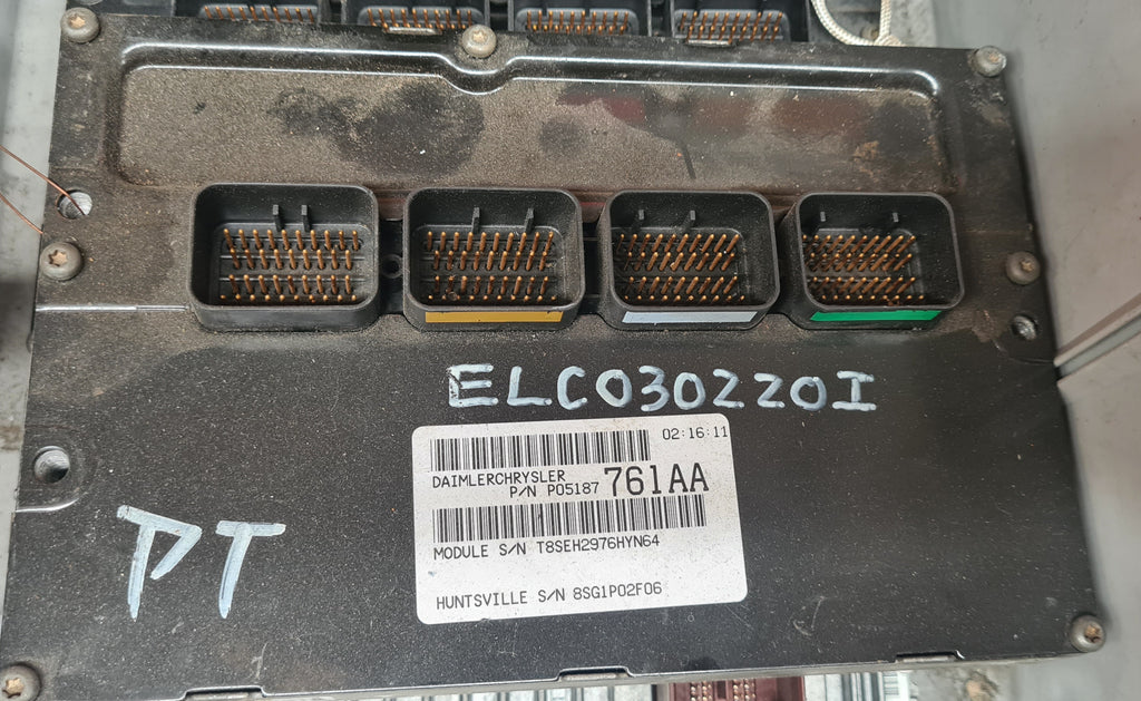 Chrysler PT Cruiser ECU 05187761AA - ELC030220I