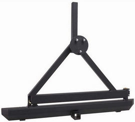 Classic Rock Crawling Black Rear Bumper Bar with Tire Carrier Jeep Wrangler YJ TJ 87-06