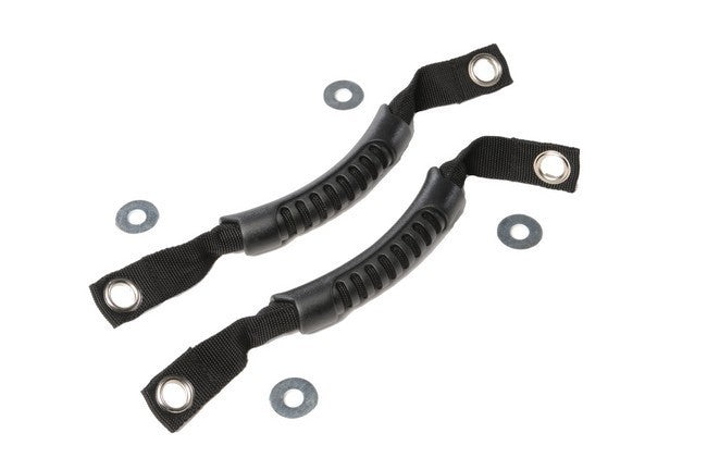 Rear Side Grab Handles pair (Black) For Jeep Wrangler JK