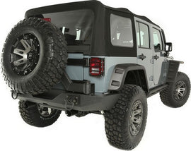 Sailcloth Soft Top Black Diamond Jeep Wrangler JK Unlimited 4 door