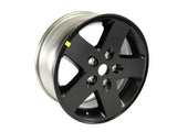 JK 17 inch rim 1SU90RXFAB Black alloy NEW GENUINE