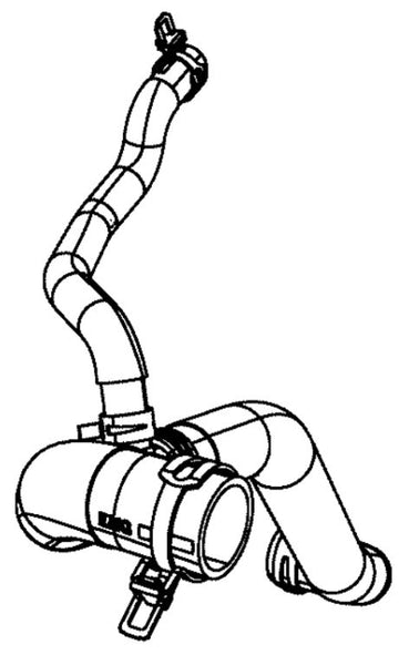 Radiator outlet hose for 3.0L Jeep Grand Cherokee WK – Poly4x4