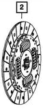 Clutch Disc For 4.0L Jeep Wrangler TJ