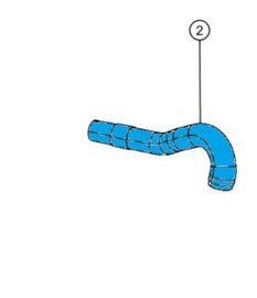 Outlet Turbo hose For 2.8L Jeep Wrangler JK