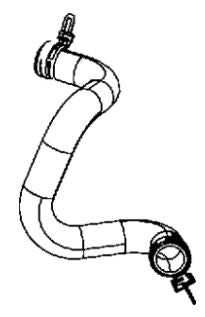 Radiator Outlet hose for 3.8L Jeep Wrangler JK