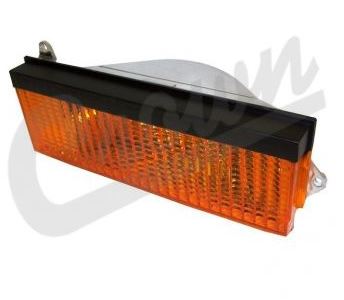 thumbnail interactive-video image 1 of See Clearly: AM Autoparts Right Front Parking Light (Passenger Side) For 1997-2001 Jeep Cherokee. DOT/SAE Certified, 10-Year Warranty! 1 of 3