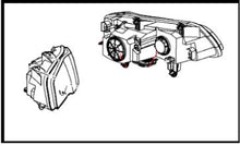 Load image into Gallery viewer, Left Headlight 12-14 Chrysler 300C LX