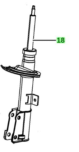 Front Shock Absorber For Dodge Journey JC