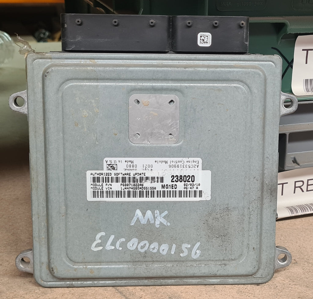 JEEP  Compass Patriot MK 2.4L ECU 68071022AB - ELC0000156