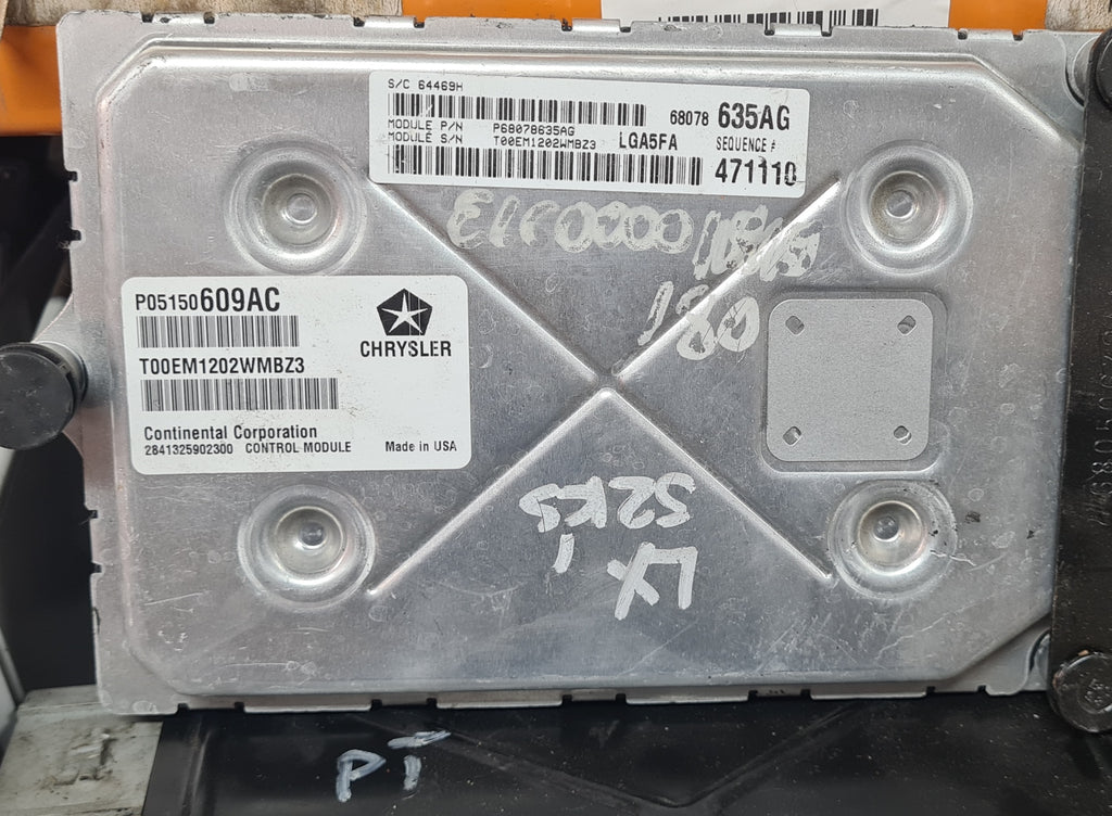 Chrysler 300C LX 3.6L ECU 68078635AG - ELC0000180