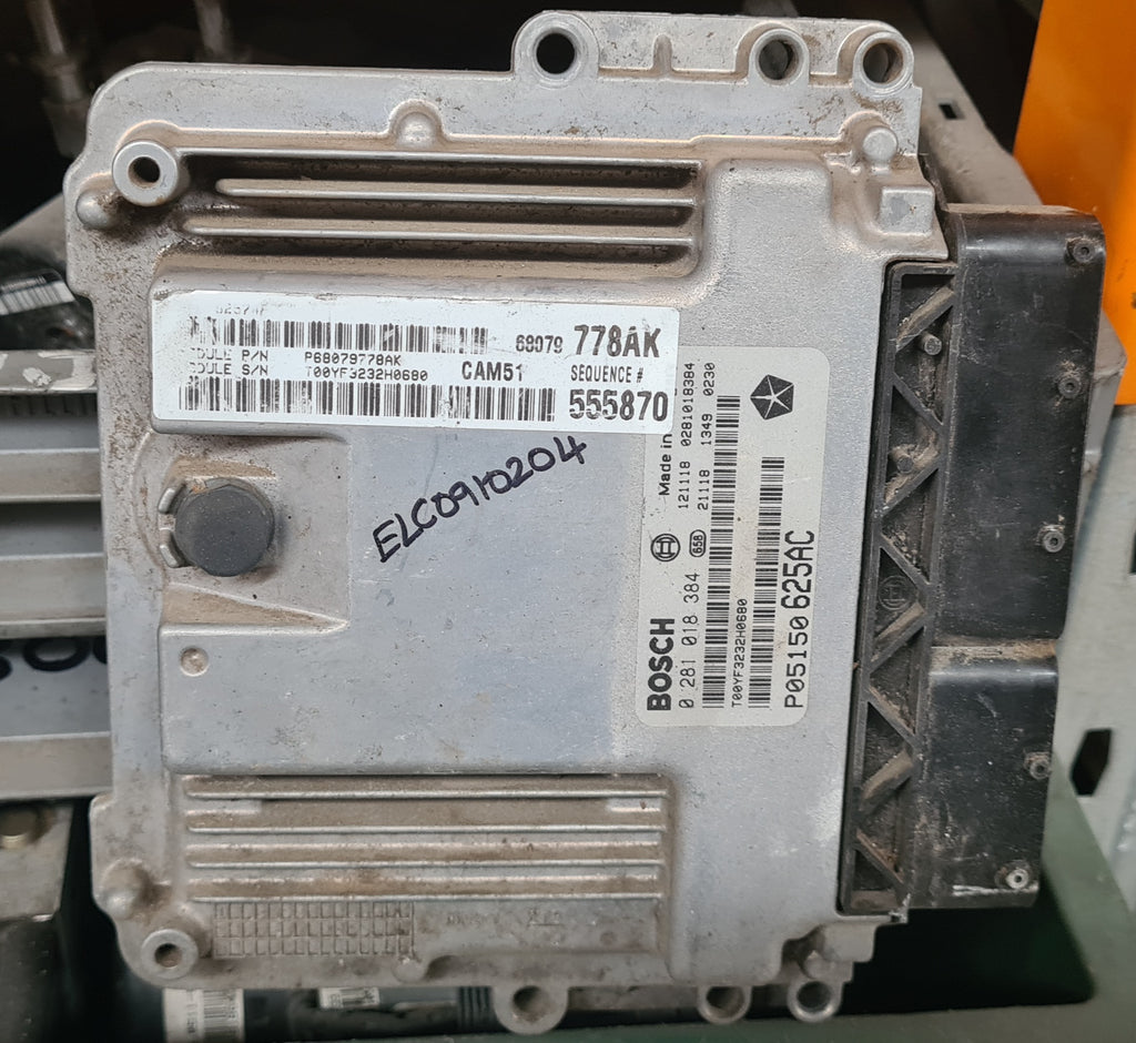 JEEP  Grand Cherokee WK1 ECU 68079778AK - ELC0910204