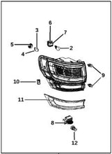 Load image into Gallery viewer, Right Tail light 14-17 Jeep Grand Cherokee WK