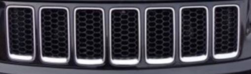 Grille Insert Black For Jeep Grand CHerokee WK2