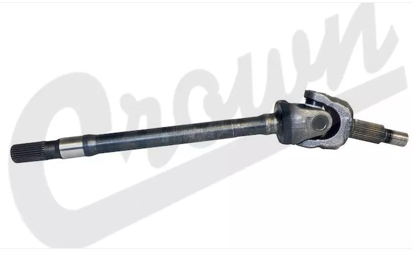 Left Side Front Axle Shaft Assembly with dana 30 For Jeep Wrangler JK