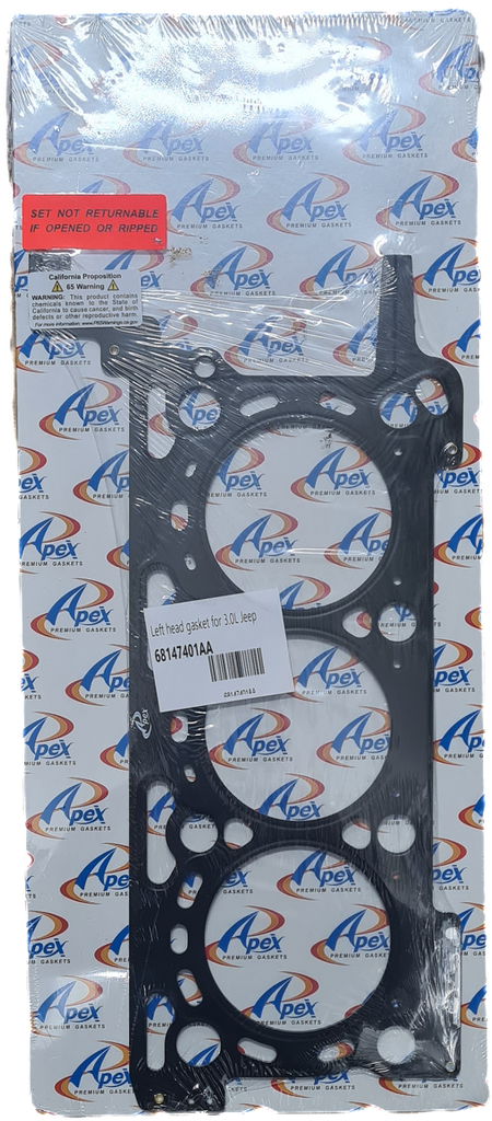 Left head gasket for 3.0L Jeep Grand Cherokee WK2