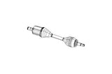 Left Side Front half Axle Shaft For Jeep Cherokee KL