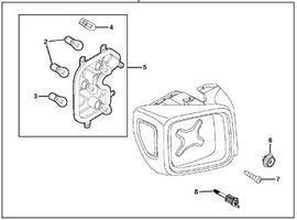Right Tail light 15-16 Jeep Renegade BU