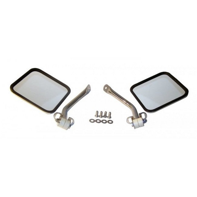 Stainless Steel Mirror For Jeep Wrangler TJ