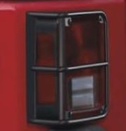 Tail Light Guard Kit Black For Jeep Wrangler JK