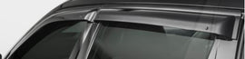 Front and rear window rain deflectors for Jeep Compass MP
