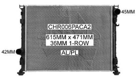 Radiator for Chrysler 300C LE