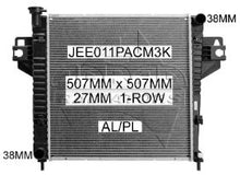 Load image into Gallery viewer, Radiator for Jeep Cherokee KJ 2.4L