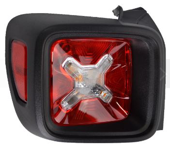 Left Tail light (Black) For Jeep Renegade BU