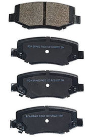 Rear Wheel brake pads for Jeep Wrangler JK Jeep Cherokee KK Dodge Nitro KA